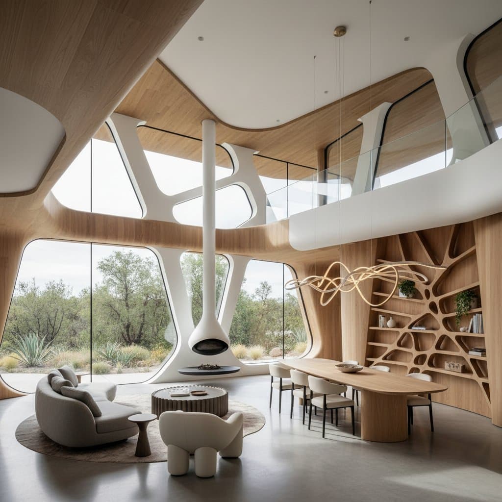 Featured image for Parametric Design Gives Your Dream Home Organic Form