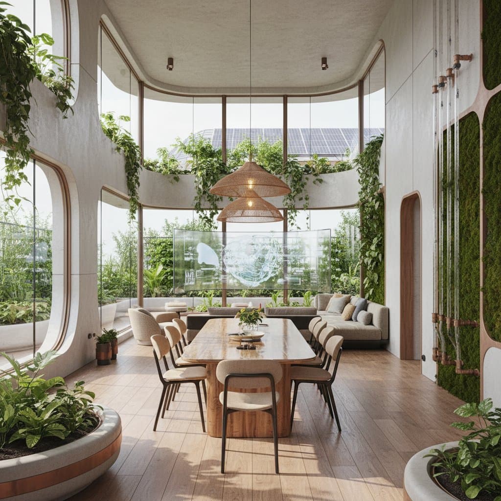 Featured image for Solarpunk Homes Blend Nature and Tech by 2026