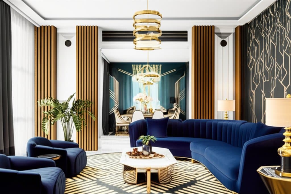 Featured image for Art Deco Revival Blends Bold Glamour With Modern Living