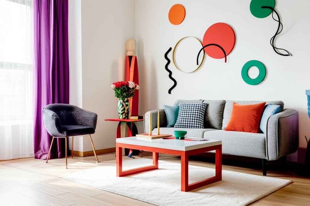 Featured image for Memphis Design Brings Energy Back to Neutral Homes