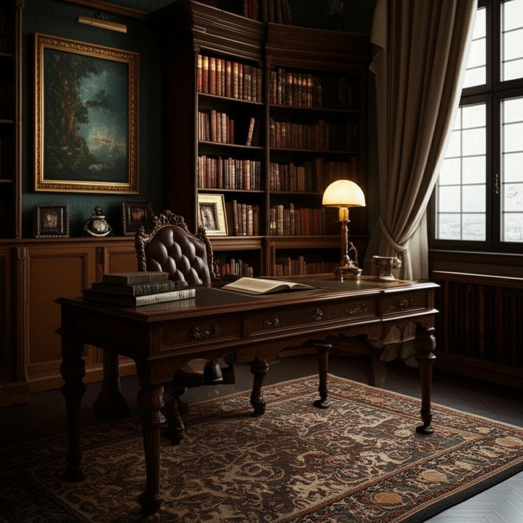 Featured image for Dark Academia Transforms Study Spaces Into Timeless Retreats