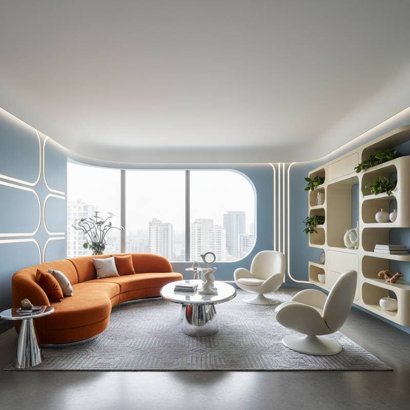 Featured image for Space Age Design Brings Optimism Back to Interiors