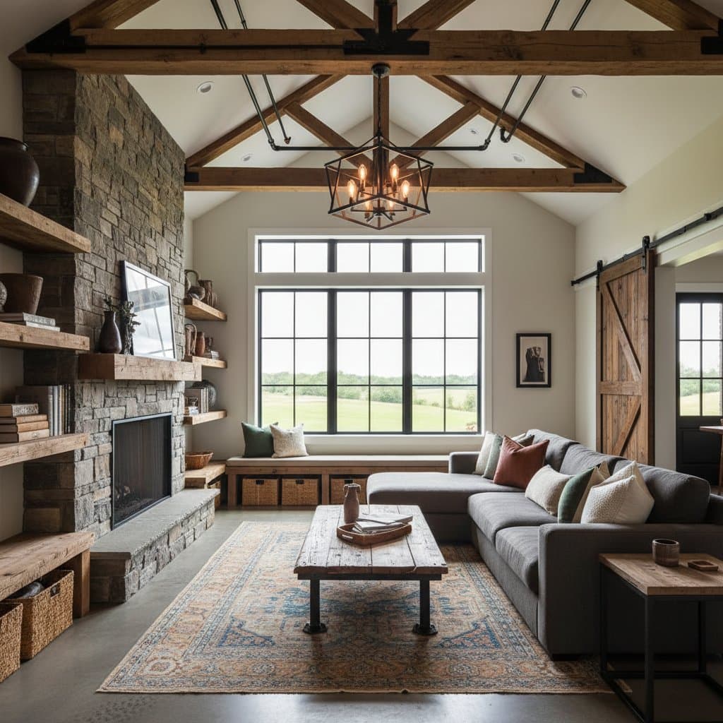 Featured image for Why Industrial Farmhouse Dominates 2025 Design Trends