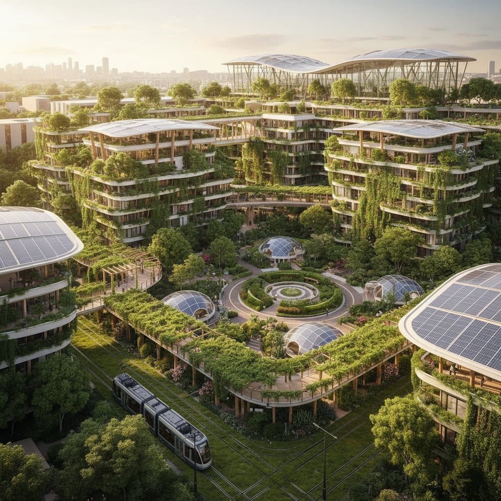 Featured image for Solarpunk Architecture: Where Nature and Tech Unite