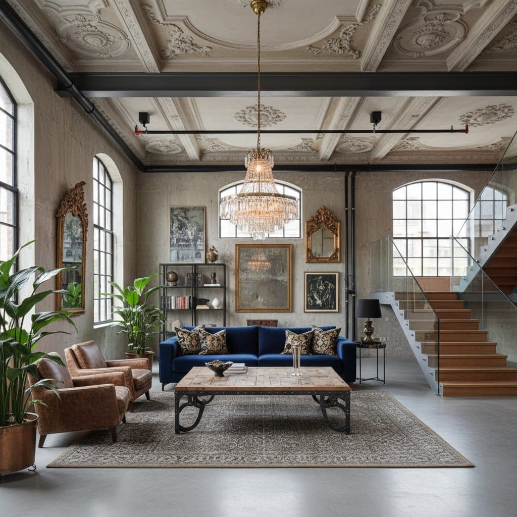 Featured image for Contrast Creates Balance in Industrial Baroque Design