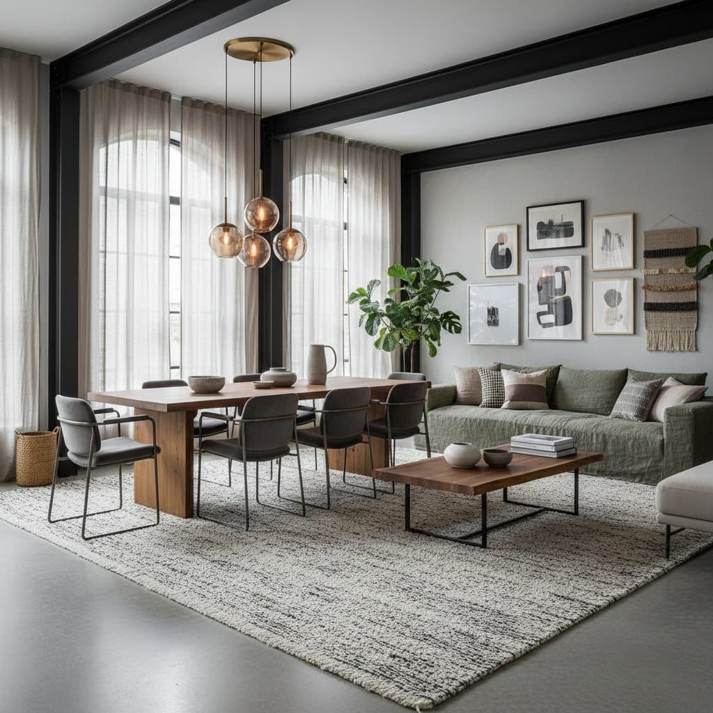 Featured image for Steel Meets Softness: Balancing Industrial Edge with Warmth