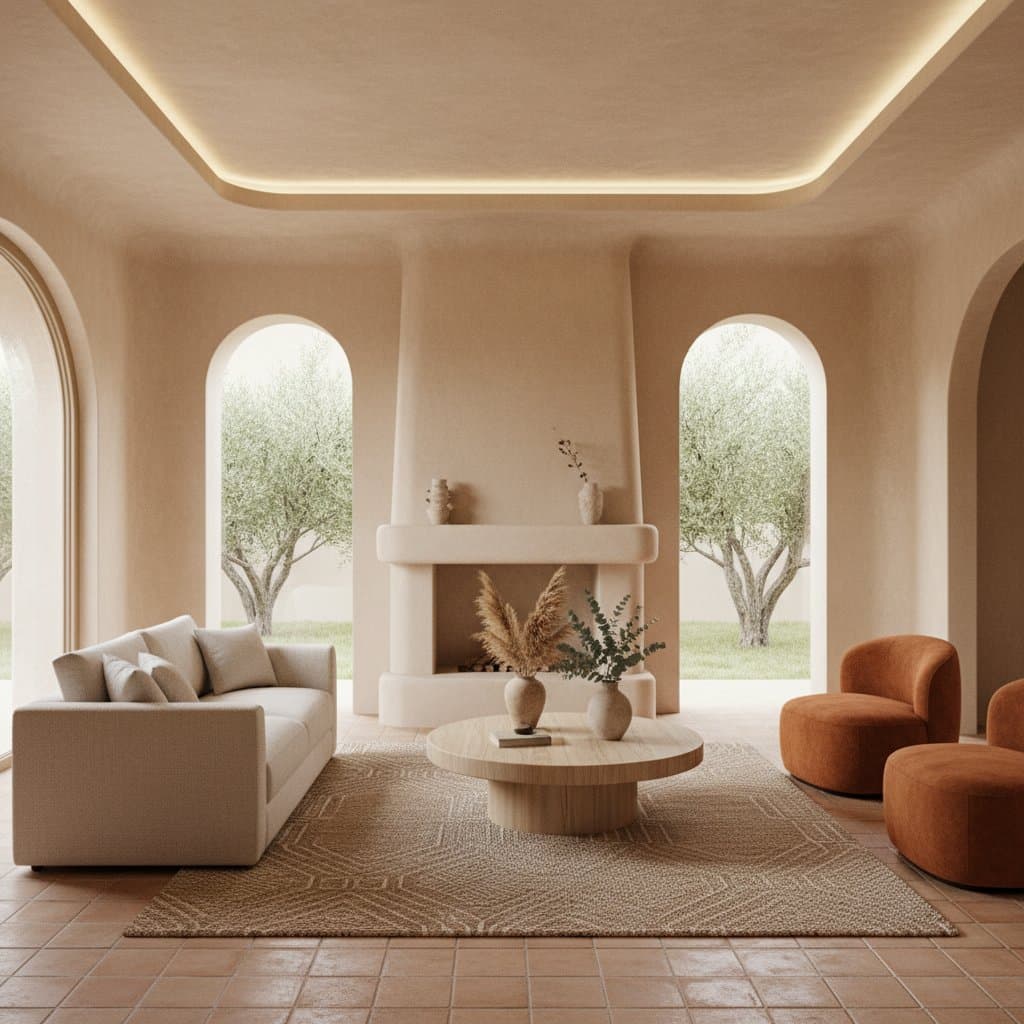 Featured image for Neo-Mediterranean Design Brings Curves and Warmth Back