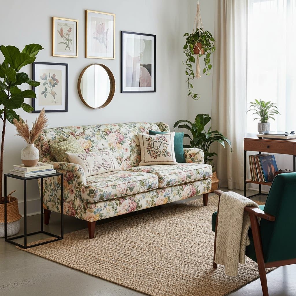 Featured image for Gen Z Brings Back Floral Sofas and Embroidered Charm