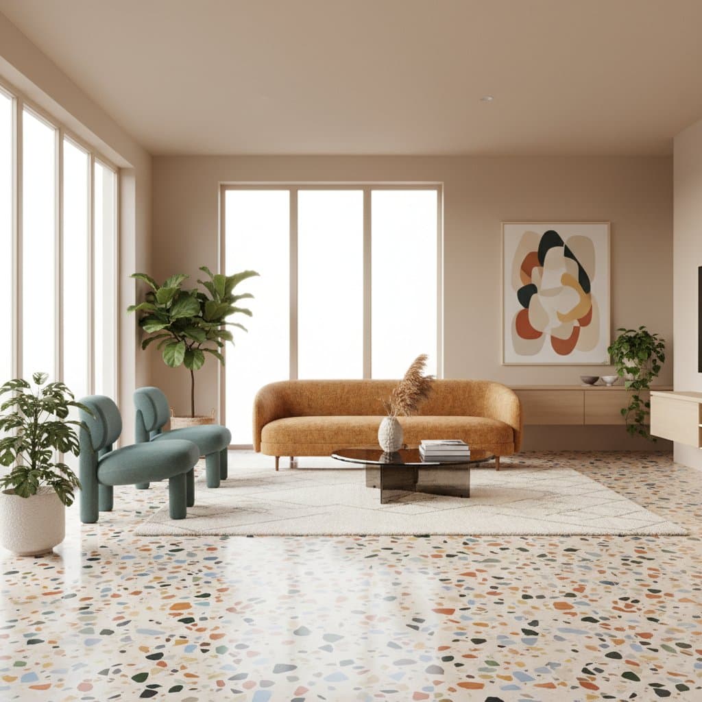 Featured image for Terrazzo Floors Last 50 Years With Recycled Materials