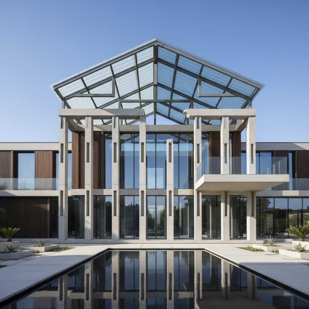 Featured image for Modern Deconstruction Breathes Life Into Greek Revival