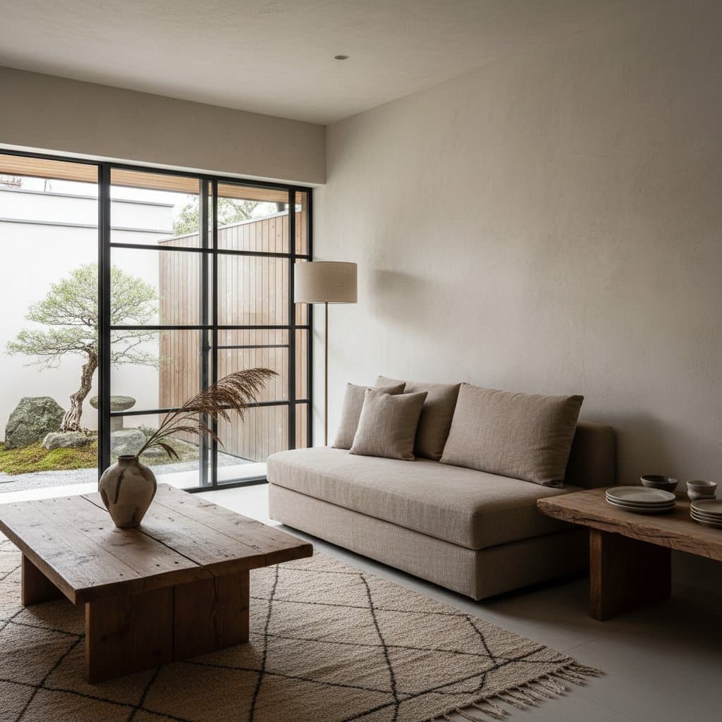 Featured image for Wabi-Sabi Minimalism Embraces Imperfect Home Design