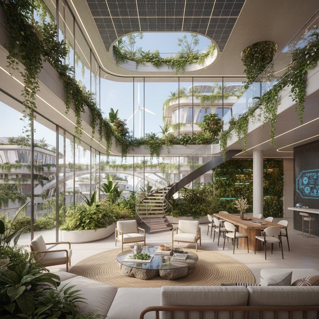 Featured image for Solarpunk Cities Blend Solar Tech With Living Gardens