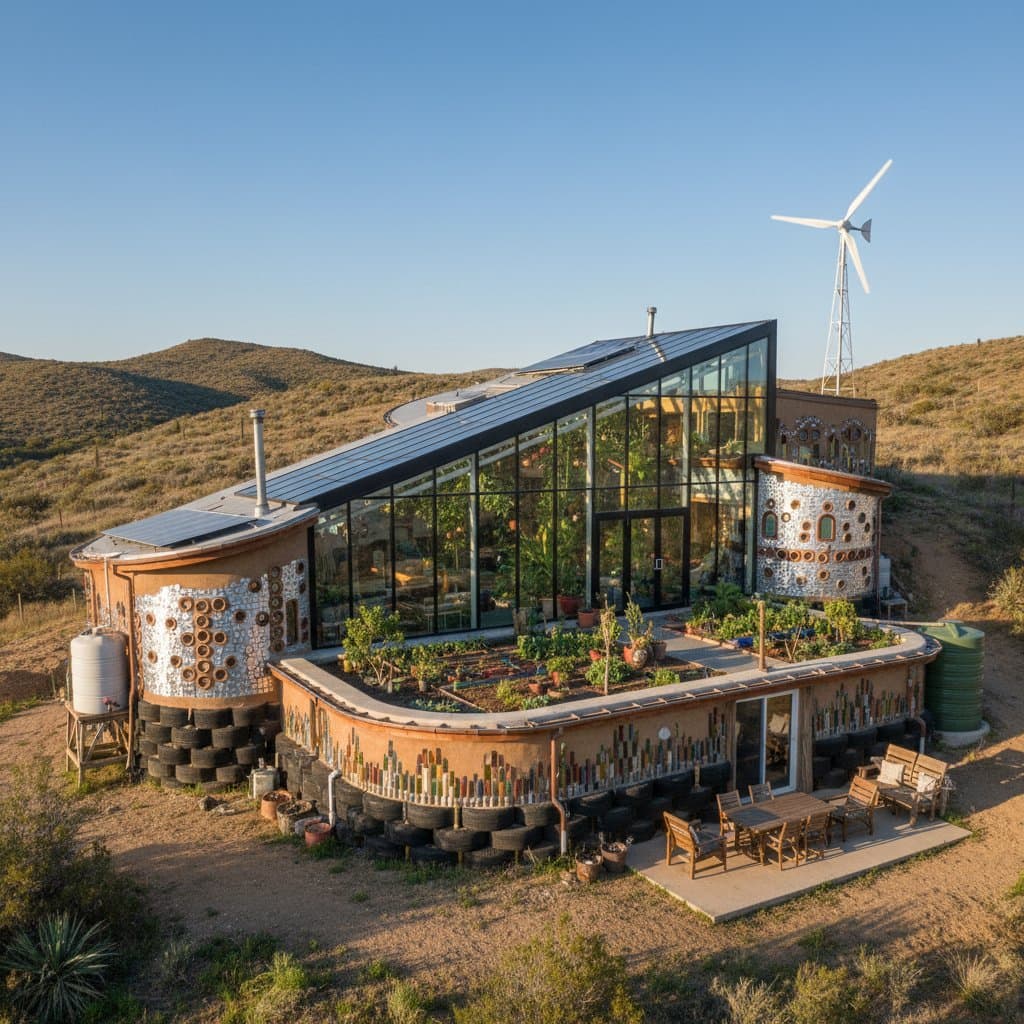 Featured image for Earthships Turn Waste into Off-Grid Comfort