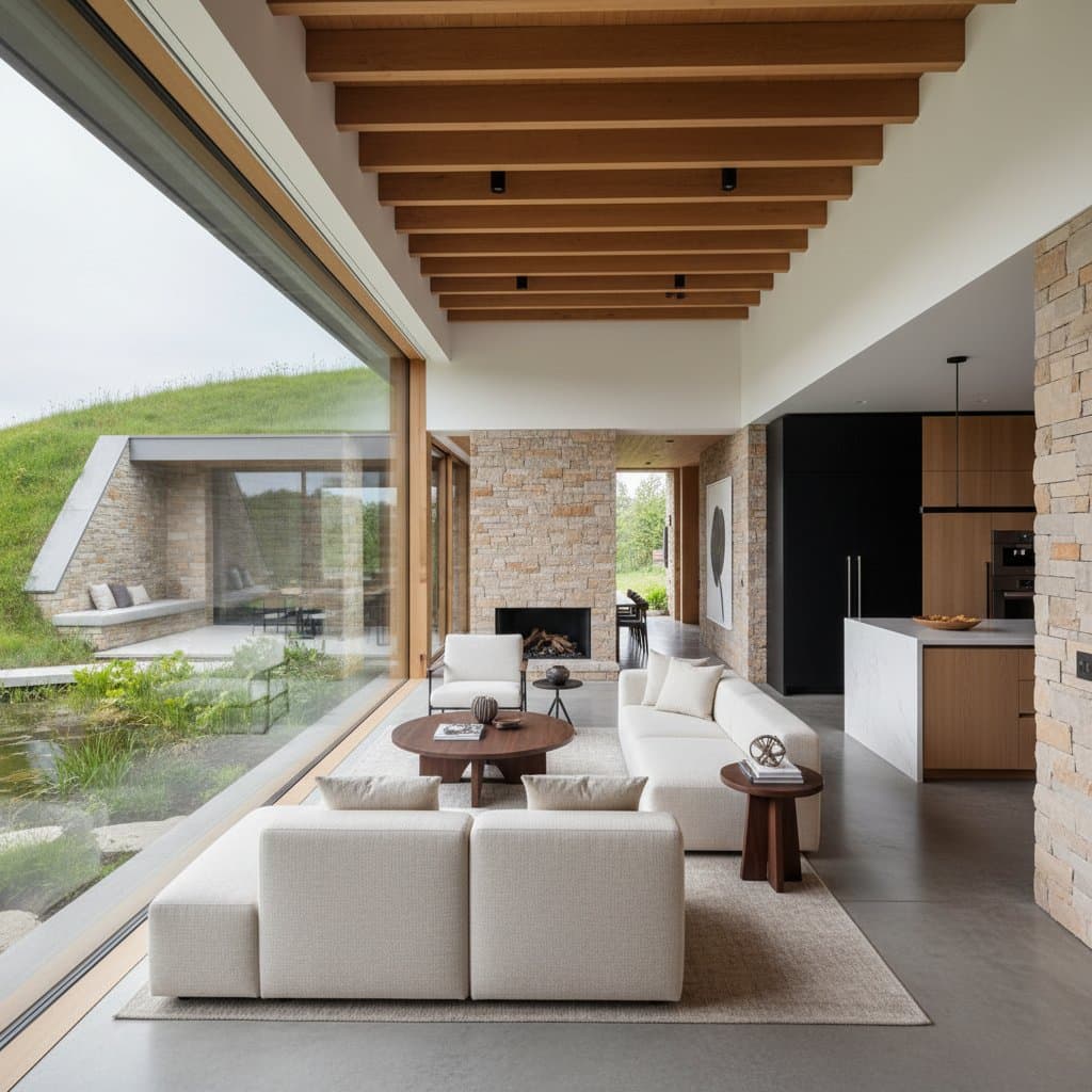 Featured image for Earth-Sheltered Homes Blend Luxury with Nature