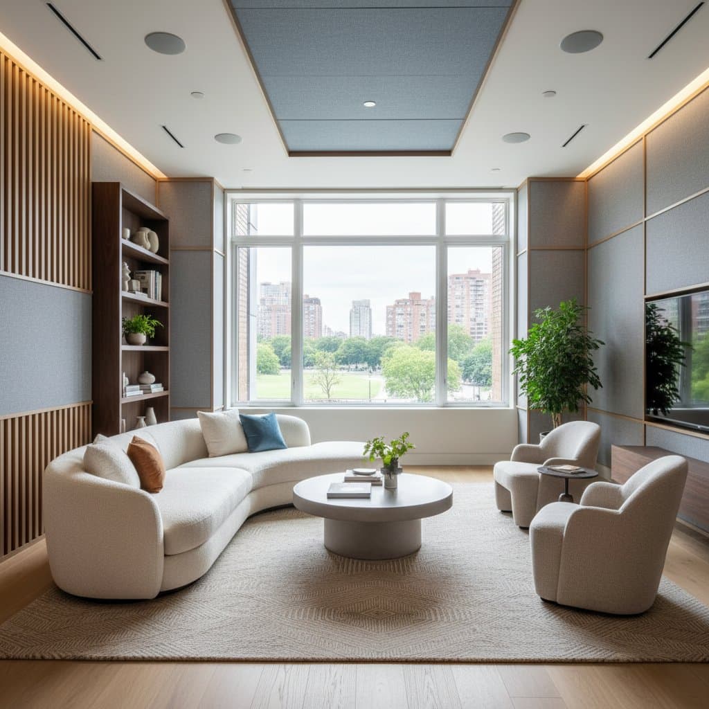 Featured image for Modern Acoustic Design Controls Noise in Any Home