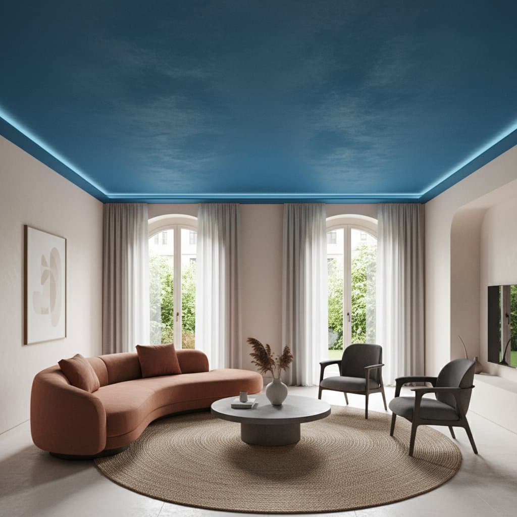 Featured image for The Fifth Wall: Why Colorful Ceilings Transform Rooms