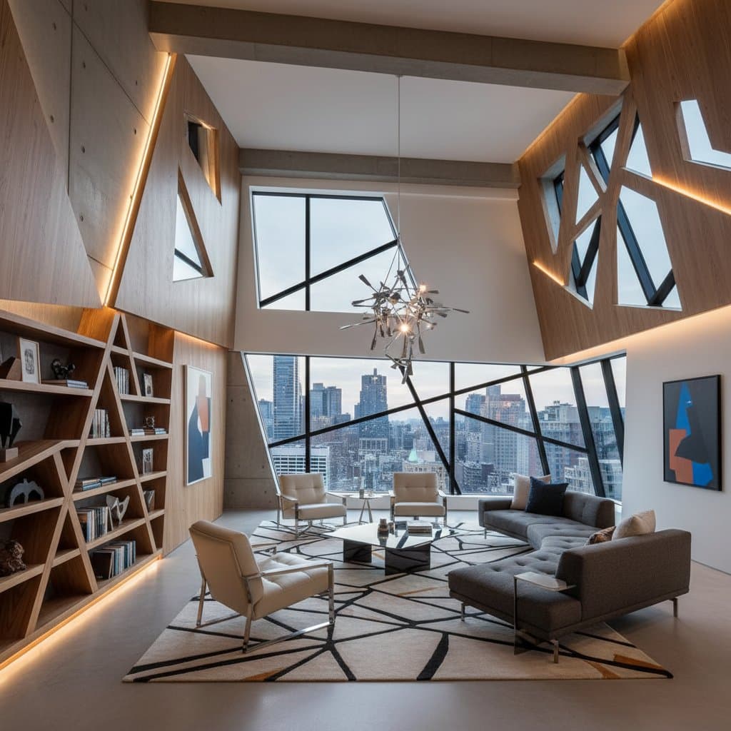 Featured image for Fragmented Spaces Make Deconstructivist Homes Feel Alive