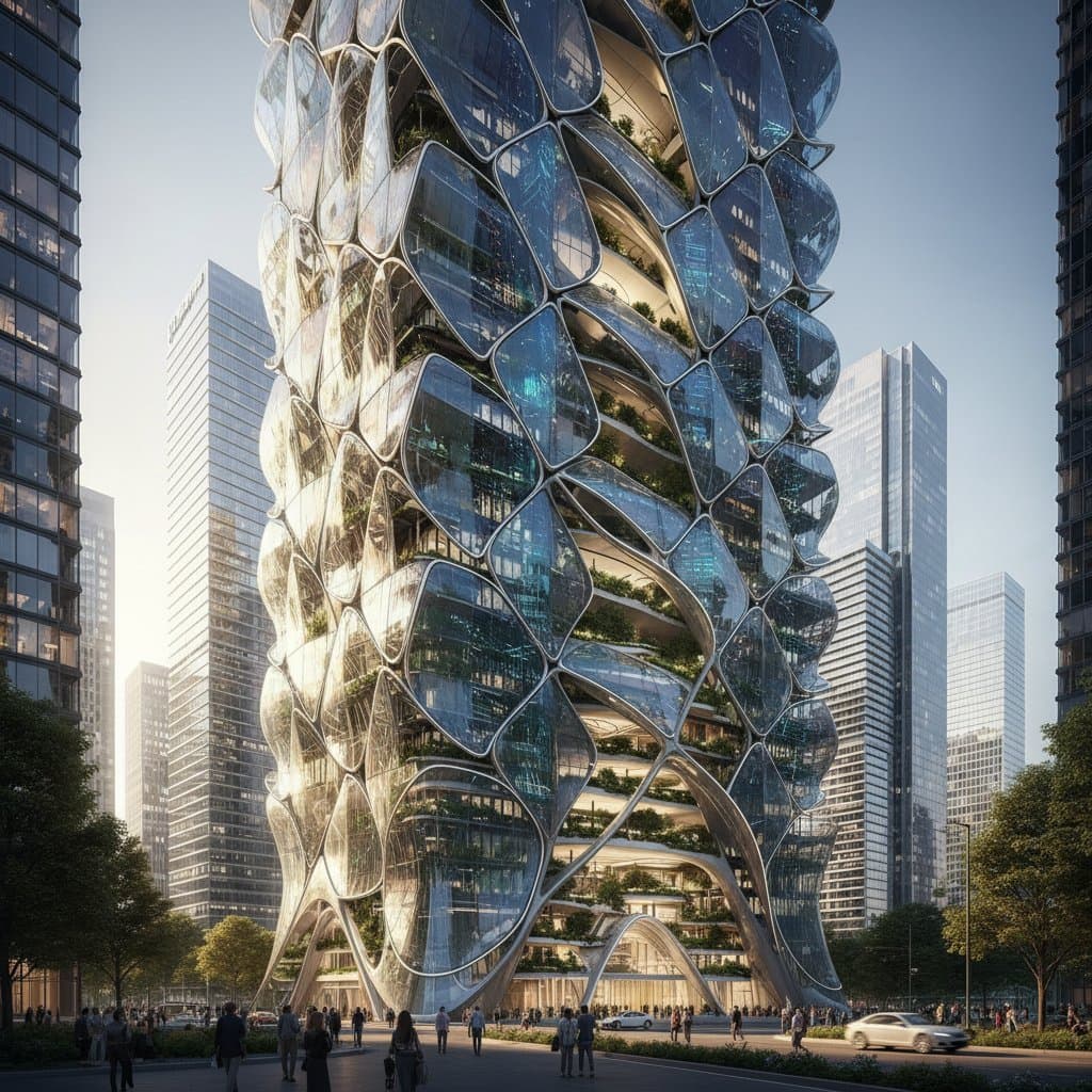 Featured image for Buildings That Breathe: How Parametric Facades Adapt