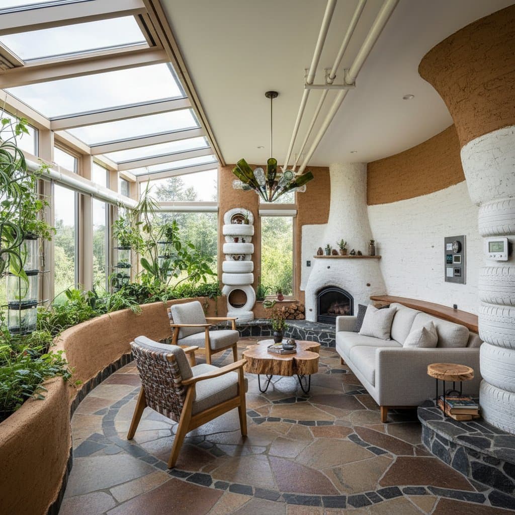 Featured image for Earthships: Tire Walls Keep Homes Warm Year-Round