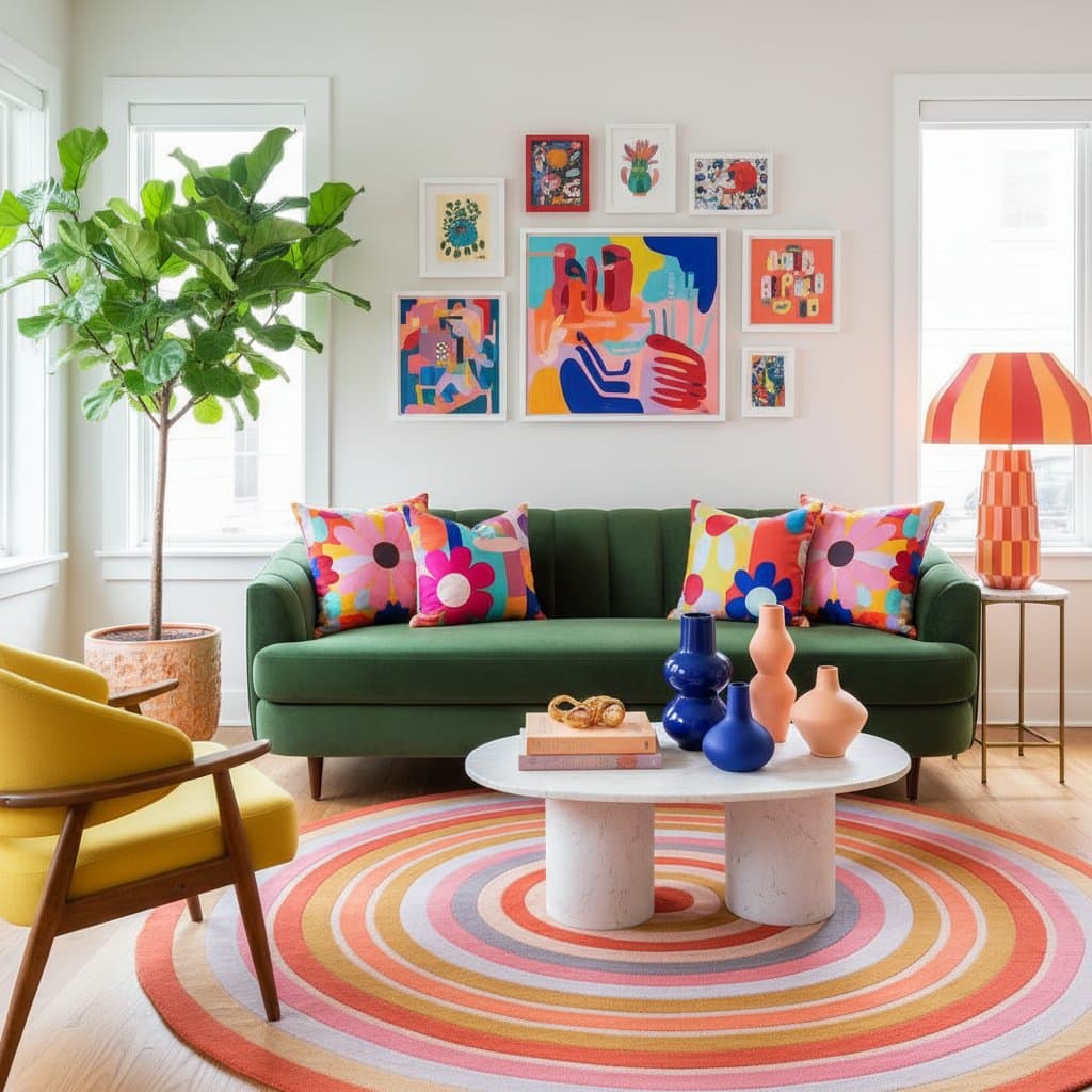 Featured image for Dopamine Decor Replaces Minimalism with Color