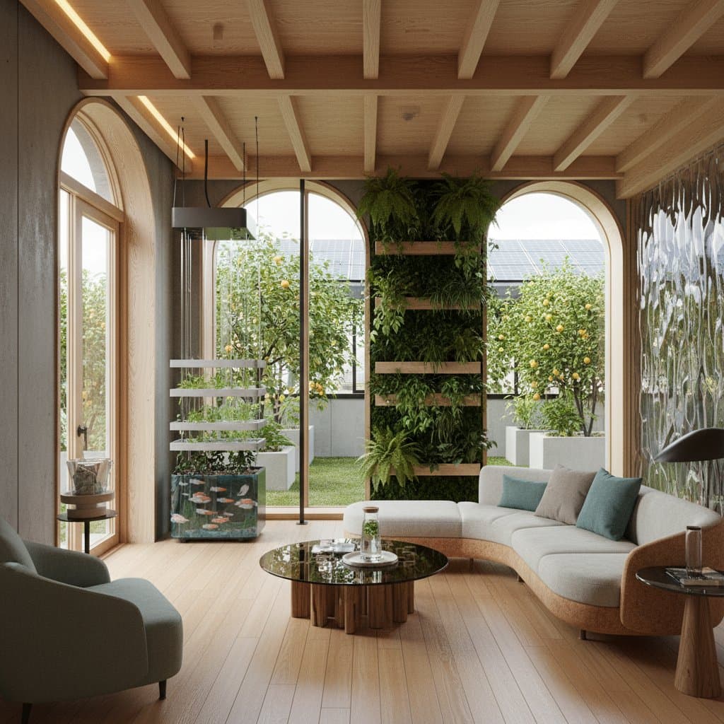 Featured image for How Solarpunk Architecture Makes Green Homes Livable