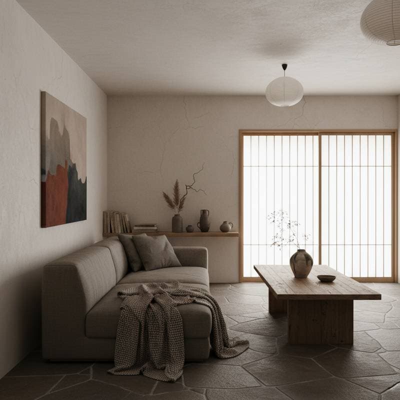 Featured image for Why Wabi-Sabi Rules 2026 Interiors