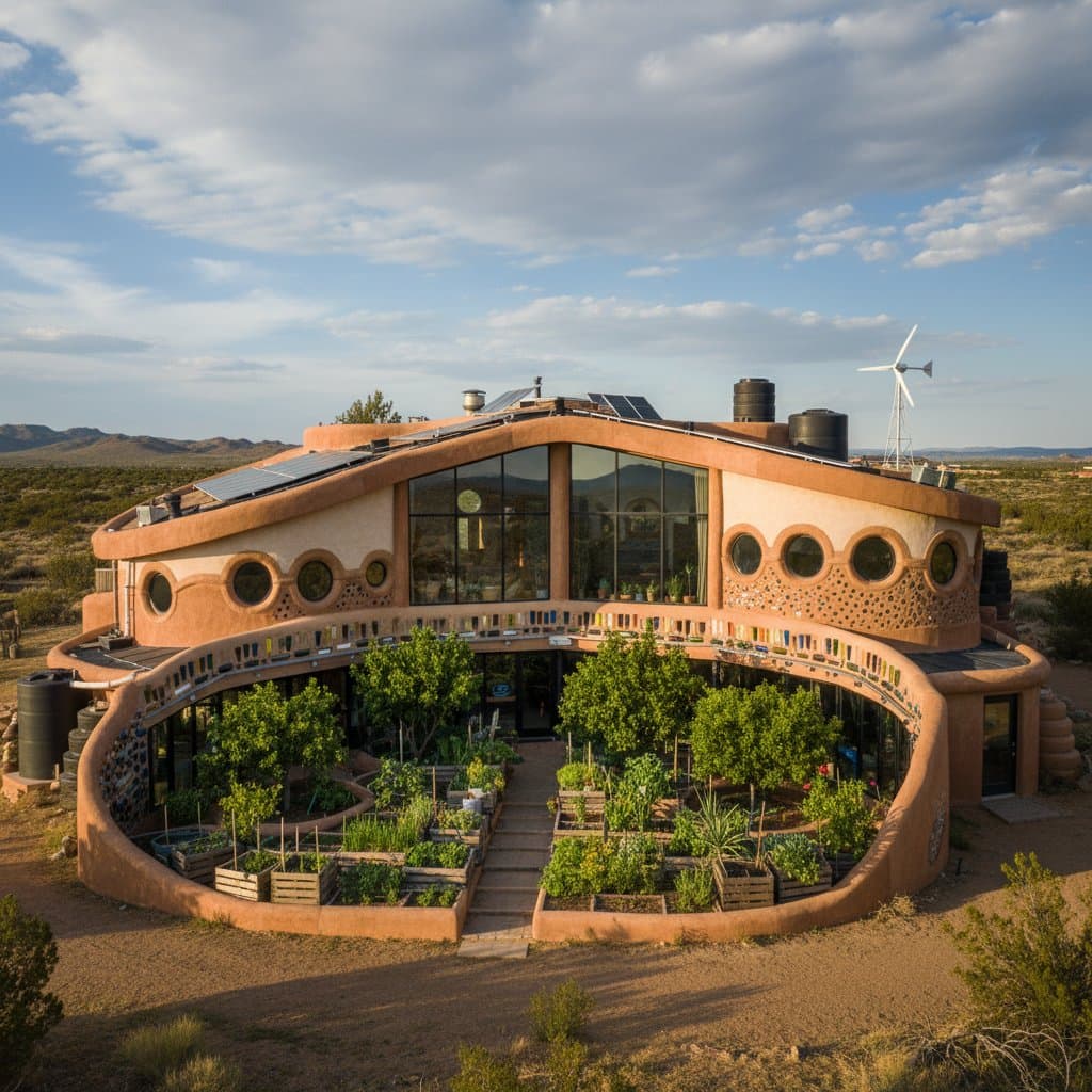 Featured image for Why Earthships Use Tires and Bottles to Stay Off-Grid