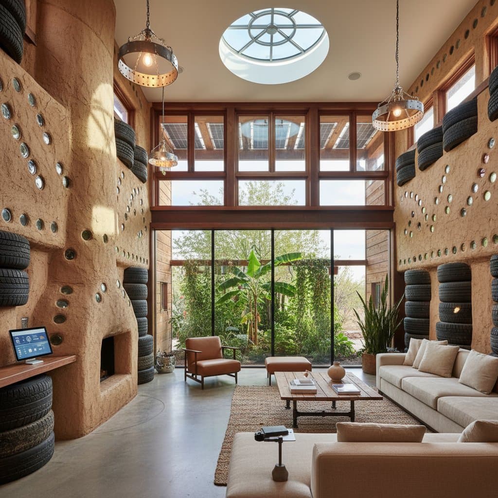 Featured image for Earthship Homes Cut Utility Costs While Living Off-Grid
