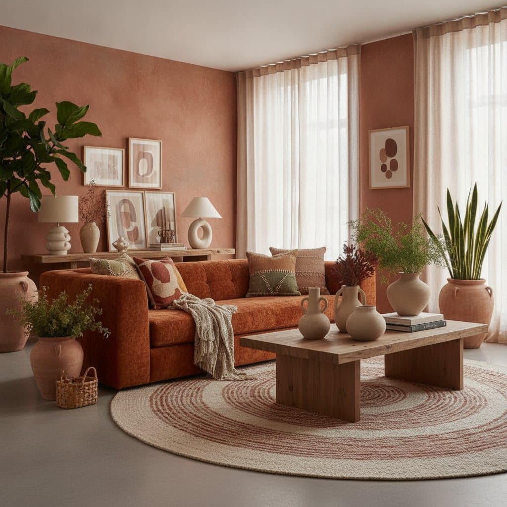 Featured image for Terracotta Brings Warmth to Maximalist Interiors