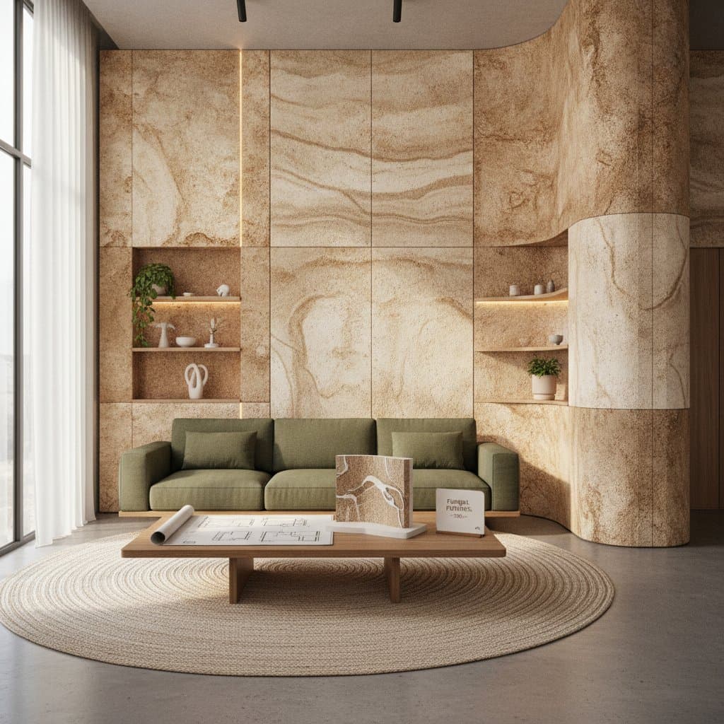Featured image for Mycelium Walls Grow From Agricultural Waste