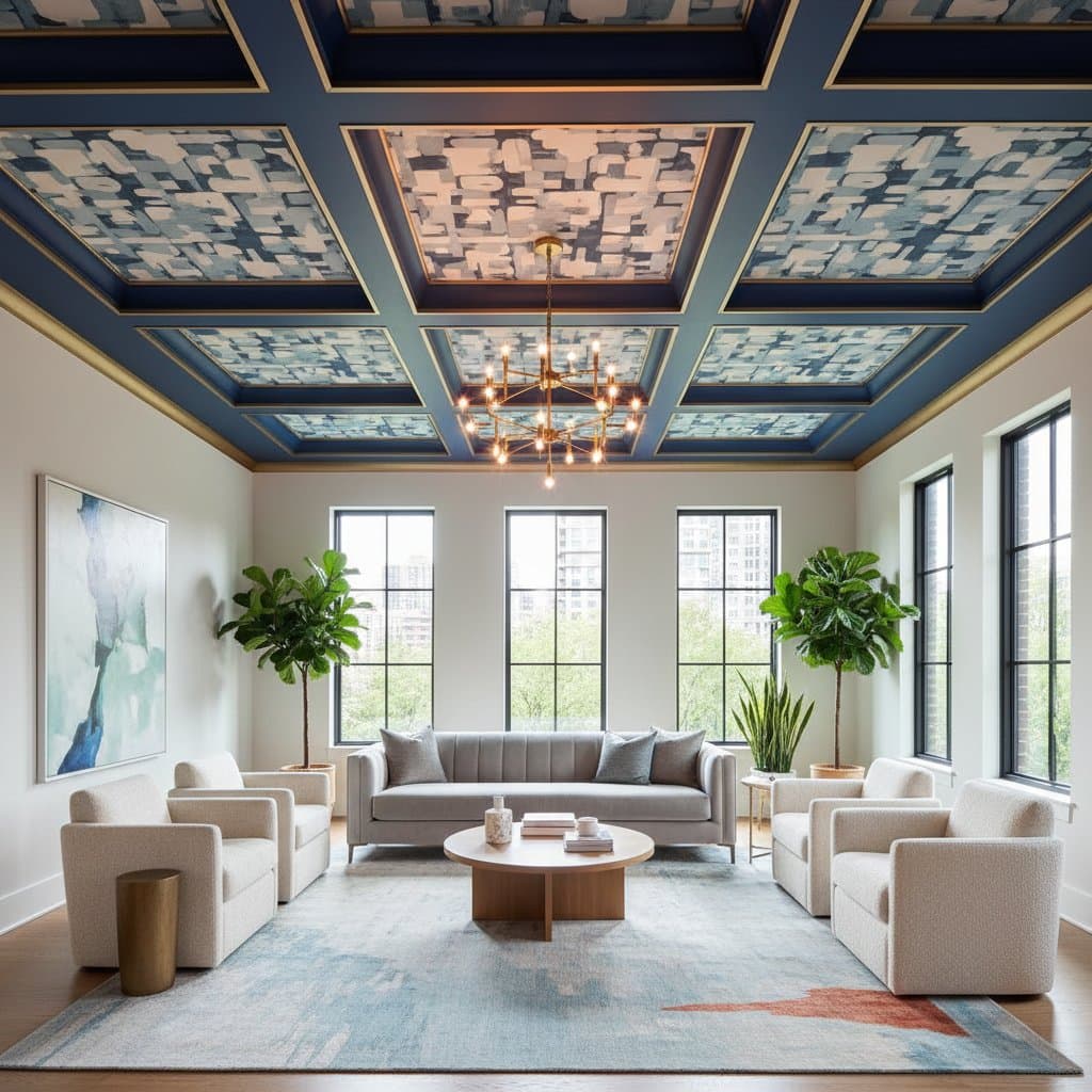 Featured image for Statement Ceilings Transform Rooms Without Remodeling