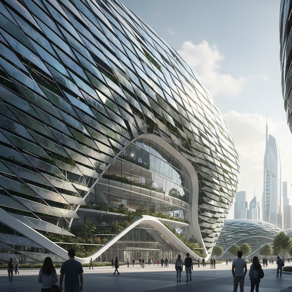 Featured image for Building Facades That Breathe and Respond to Climate