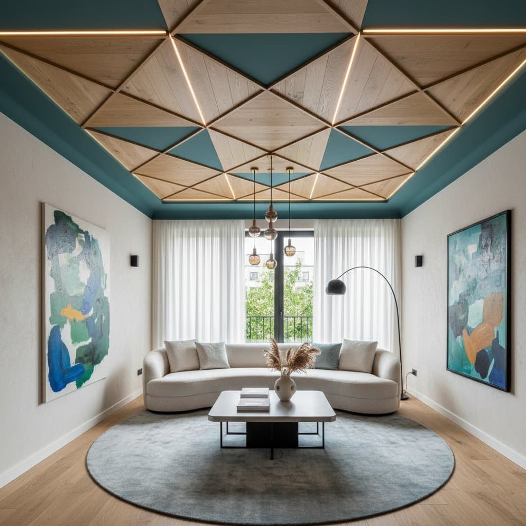 Featured image for Why Bold Ceilings Steal the Interior Spotlight