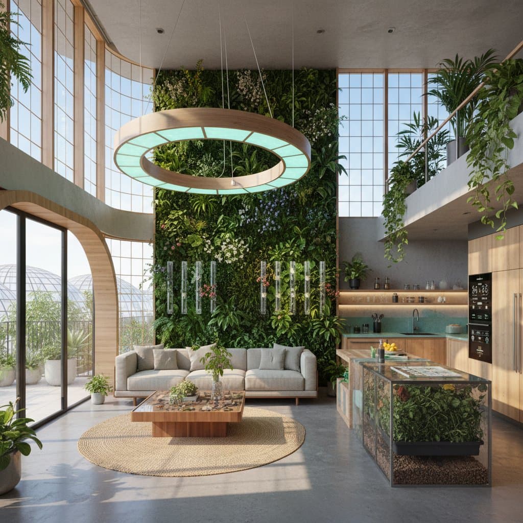 Featured image for Solarpunk Homes Blend Nature With Clean Energy Living