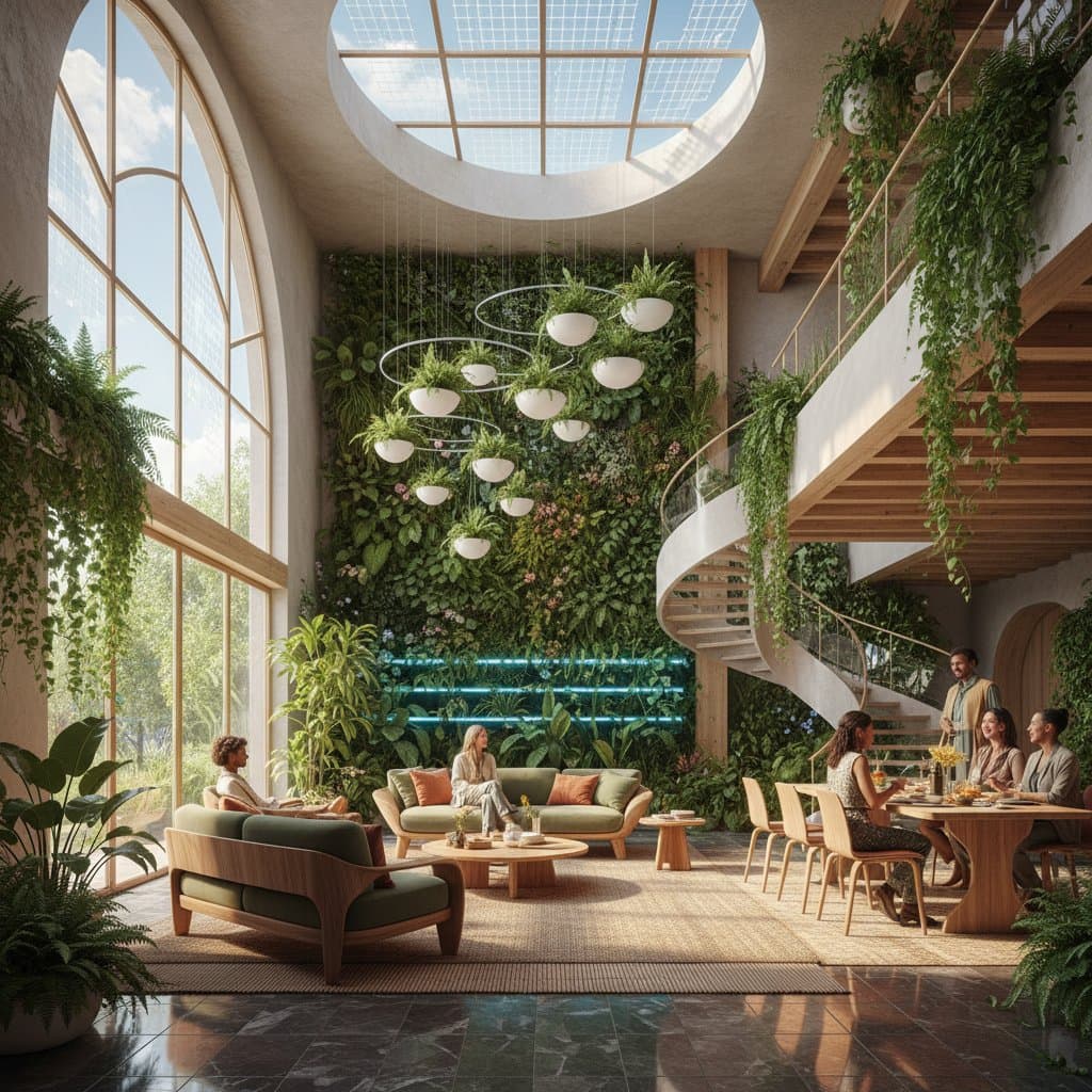 Featured image for Solarpunk Homes Blend Nature with Renewable Energy
